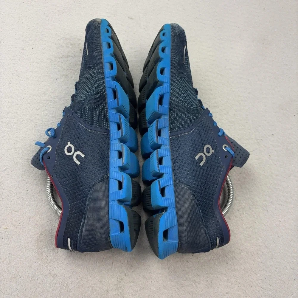 On Cloud Shoes Mens Size 9 Blue Cushioned CloudTec Mesh Running Sneakers